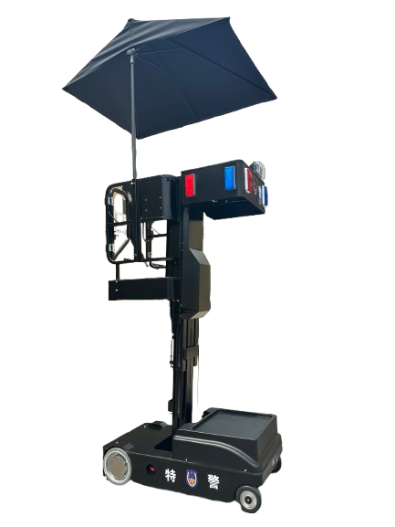 警用升降执勤岗台